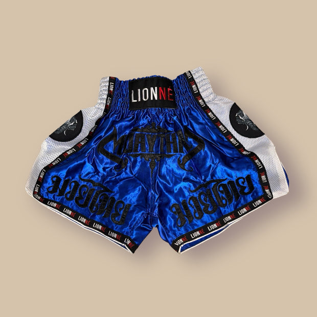 Muay Thai Classic Shorts Lionné Blue