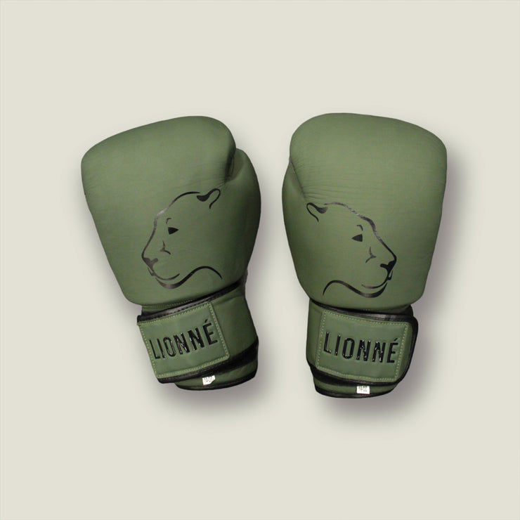 BOXING GLOVES ARMY GREEN